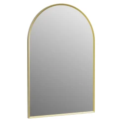 Harper LED Illuminated Arch Framed Mirror with Demister Pad & Colour Change Lights - 500 x 750mm