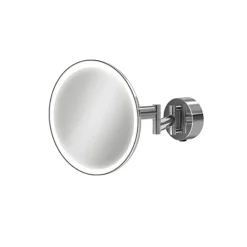 hib. Eclipse Round LED Illuminated Magnifying Mirror - 200 x 200mm