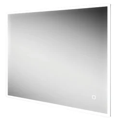 hib. Vega LED Illuminated Rectangular Mirror with Demister Pad & Colour Change LEDs