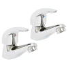 High Life Barra Pair Of Basin Pillar Taps