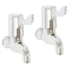 High Life Skara Lever Sink Bib Taps (Pair)