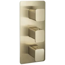 HIX 3 Handle 2 Outlet Concealed Thermostatic Vertical Shower Valve