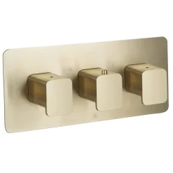 HIX 3 Handle 3 Outlet Concealed Thermostatic Horizontal Shower Valve