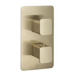 HIX 2 Handle 2 Outlet Concealed Thermostatic Vertical Shower Valve