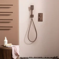 HIX 2 Handle 2 Outlet Concealed Thermostatic Vertical Shower Valve