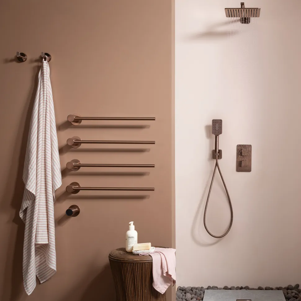 HIX 2 Handle 2 Outlet Concealed Thermostatic Vertical Shower Valve