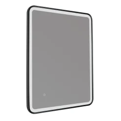 HIX LED Illuminated Framed Mirror with Demister Pad & Colour Change Lights - 600 x 800mm