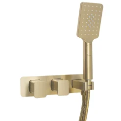 HIX 2 Outlet Concealed Thermostatic Shower Valve & Shower Handset