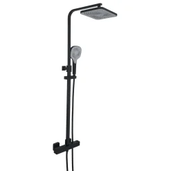 HIX 2 Outlet Exposed Thermostatic Bar Shower Valve with Slide Rail & Multi-functional Handset