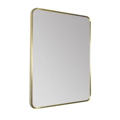 HIX Rectangular Framed Bathroom Mirror - 600 x 800mm