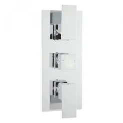 Hudson Reed Art 2 Outlet Concealed Thermostatic Shower Valve