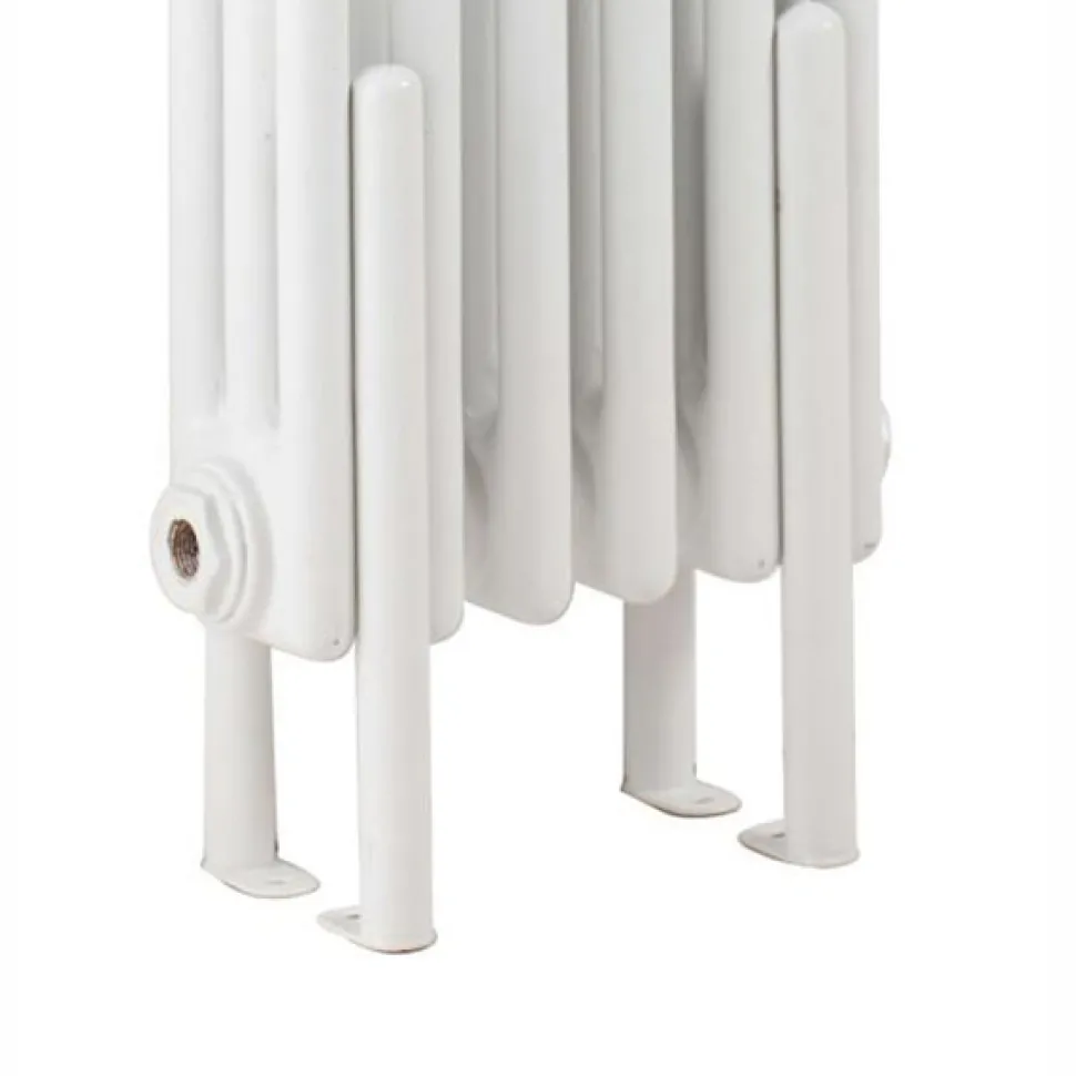 Hudson Reed Colosseum White Floor Mounting Legs
