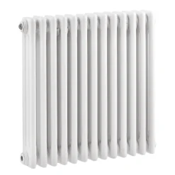 Hudson Reed Colosseum White Triple Column Traditional Radiator