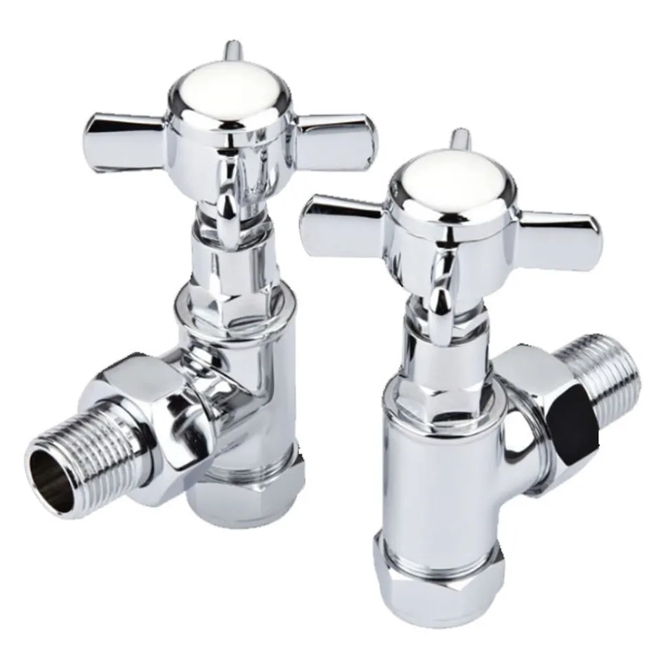 Hudson Reed Crosshead Angled Radiator Valves