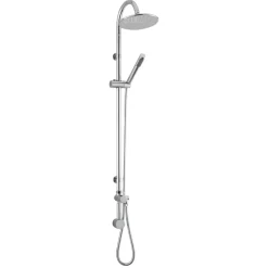 Hudson Reed Destiny Rigid Riser Shower Kit with Concealed Outlet Elbow & Handset