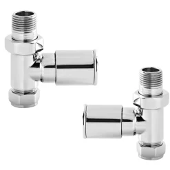 Hudson Reed Modern Straight Radiator Valves
