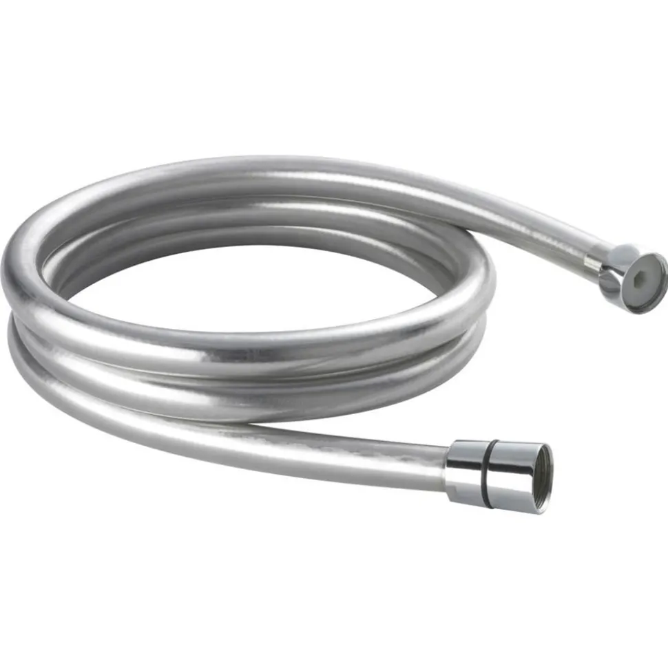Hudson Reed 1.5m Smooth Silver Flex