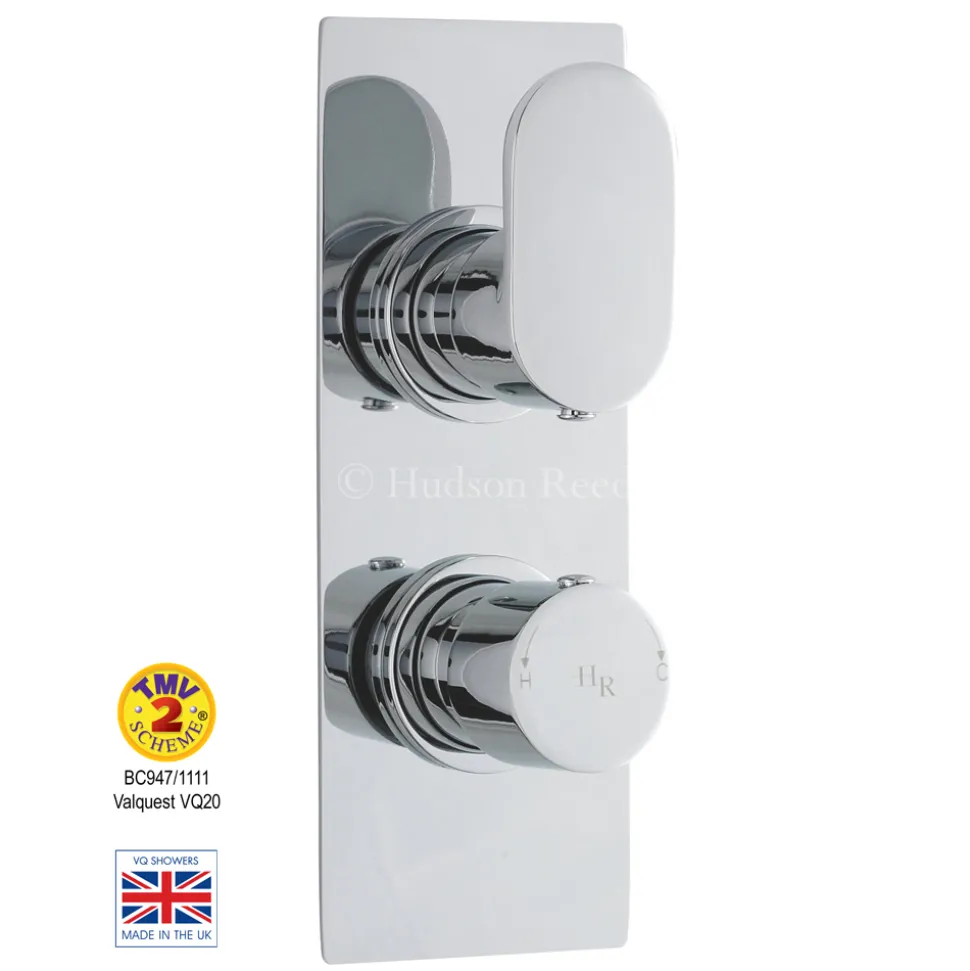 Hudson Reed Reign 1 Outlet Concealed Thermostatic Shower Valve