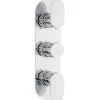 Hudson Reed Reign Round 2 Outlet Concealed Thermostatic Shower Valve