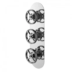 Hudson Reed Revolution Industrial 2 Outlet Concealed Thermostatic Shower Valve