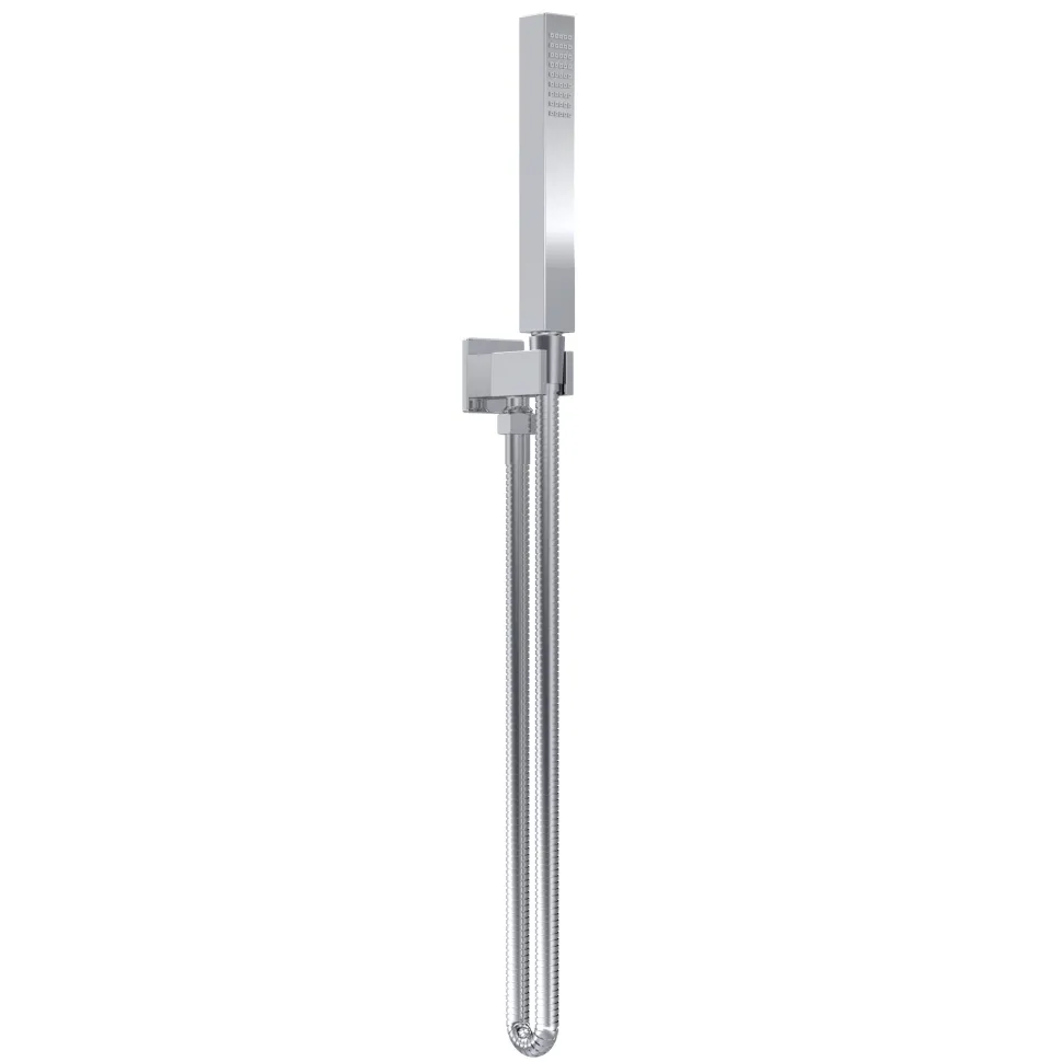Hudson Reed Square Handset Holder With Built In Outlet