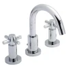 Hudson Reed Tec Crosshead 3 Hole Basin Mixer