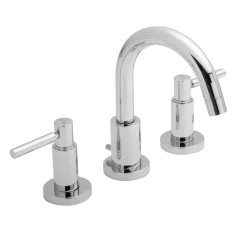 Hudson Reed Tec Lever 3 Hole Basin Mixer