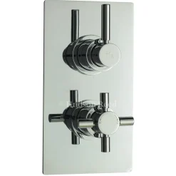 Hudson Reed Tec Pura 2 Outlet Concealed Thermostatic Shower Valve