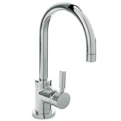 Hudson Reed Tec Single Lever Basin Mixer with Clicker Waste