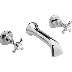 Hudson Reed Topaz Wall Mounted Bath Mixer Tap