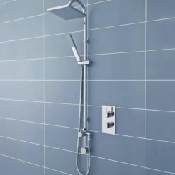 Hudson Reed Worth Rigid Riser Kit with Concealed Outlet Elbow