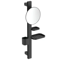 Ideal Standard Alu+ 200mm Magnifying Mirror & Beauty Bar