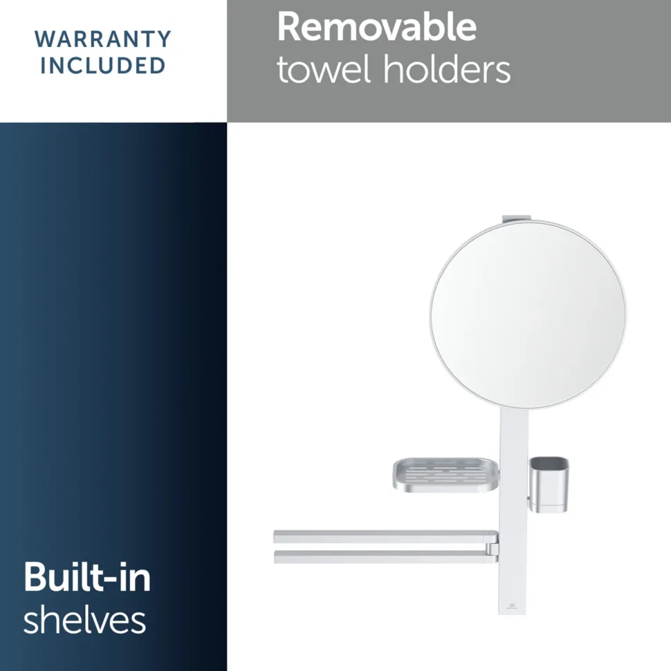 Ideal Standard Alu+ 320mm Mirror & Beauty Bar