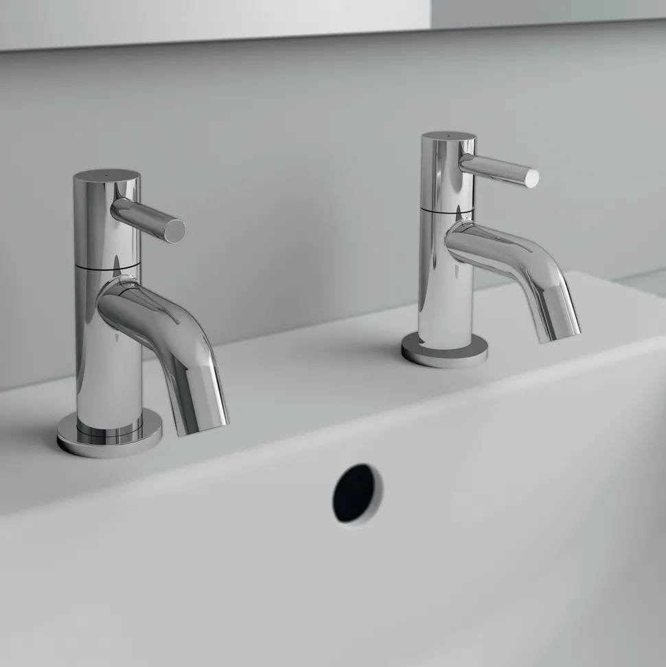 Ideal Standard Ceraline Basin Pillar Taps