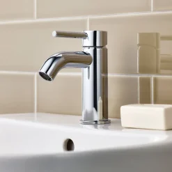 Ideal Standard Ceraline Mono Basin Mixer with Clicker Waste