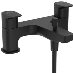 Ideal Standard Ceraplan Silk Black Bath Shower Mixer & Shower Kit