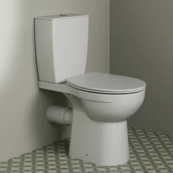 Ideal Standard Eurovit+ Close Coupled Toilet with Soft Close Seat