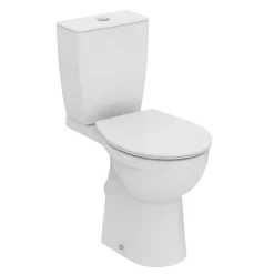 Ideal Standard Eurovit+ Comfort Height Close Coupled Toilet with Soft Close Seat