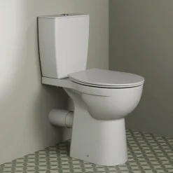 Ideal Standard Eurovit+ Comfort Height Close Coupled Toilet with Soft Close Seat