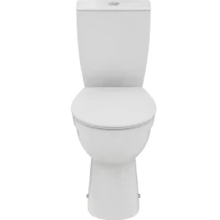 Ideal Standard Eurovit+ Comfort Height Close Coupled Toilet with Soft Close Seat