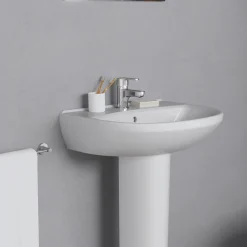 Ideal Standard Eurovit 550mm Basin & Full Pedestal