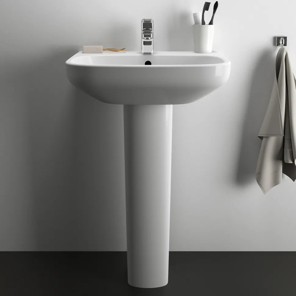 Ideal Standard i.life A Basin & Pedestal