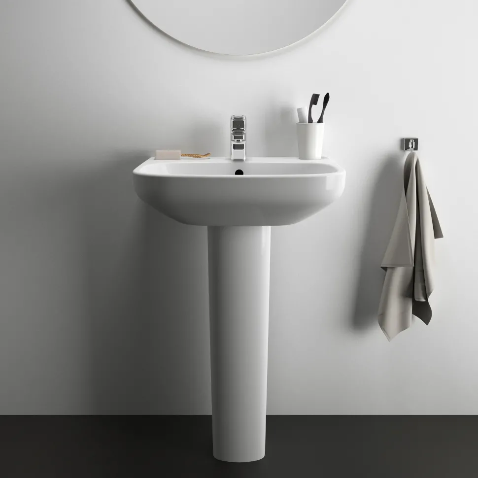 Ideal Standard i.life A Basin & Pedestal