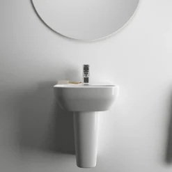 Ideal Standard i.life A Cloakroom Basin & Pedestal