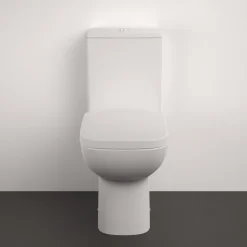 Ideal Standard i.life A Close Coupled Rimless Toilet with Soft Close Seat