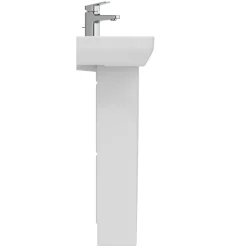 Ideal Standard i.life A 350mm Cloakroom Basin & Pedestal - Left or Right Hand Tap Hole
