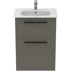 Ideal Standard i.life A 640mm Floorstanding 2 Drawer Vanity Unit & Basin