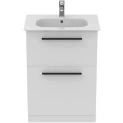 Ideal Standard i.life A 640mm Floorstanding 2 Drawer Vanity Unit & Basin