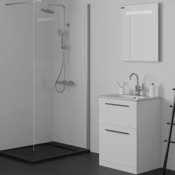 Ideal Standard i.life A 640mm Floorstanding 2 Drawer Vanity Unit & Basin