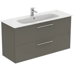 Ideal Standard i.life A 1240mm Wall Mounted 2 Drawer Vanity Unit & Basin